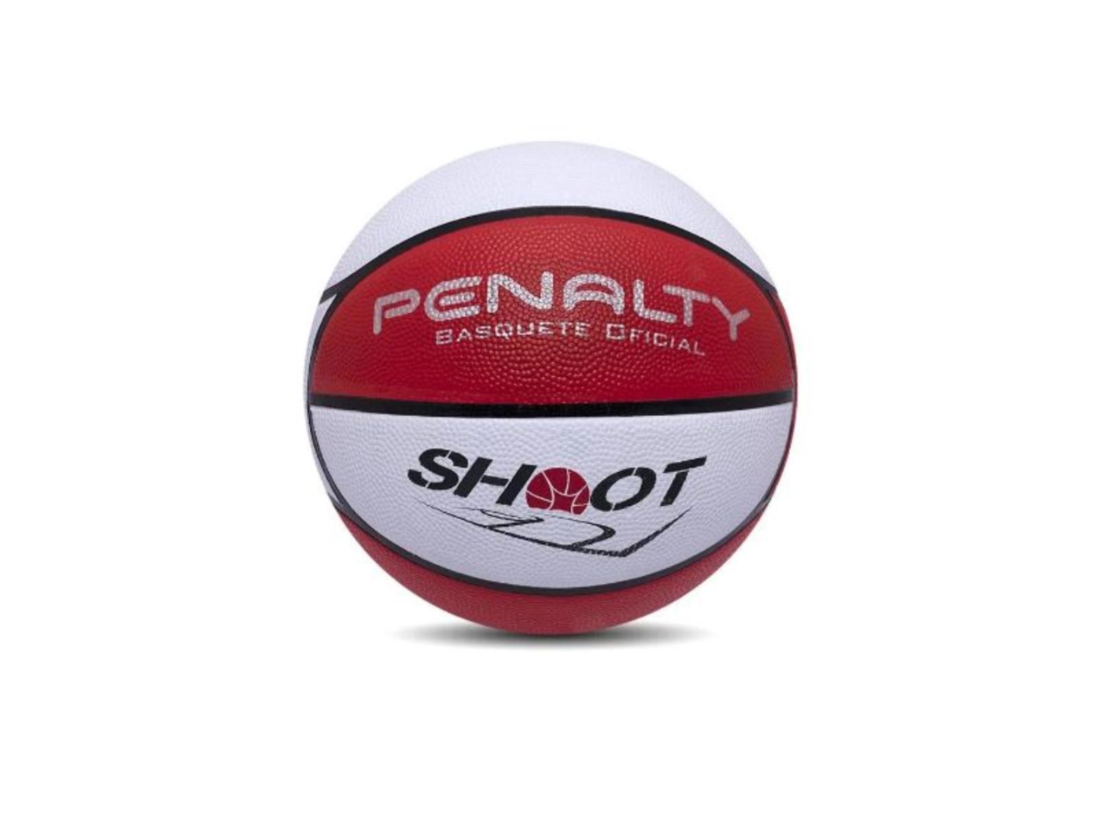 Bola Basquete Penalty Shoot X - Vermelho/Branco - Bola Basquete Penalty  Shoot X - Penalty