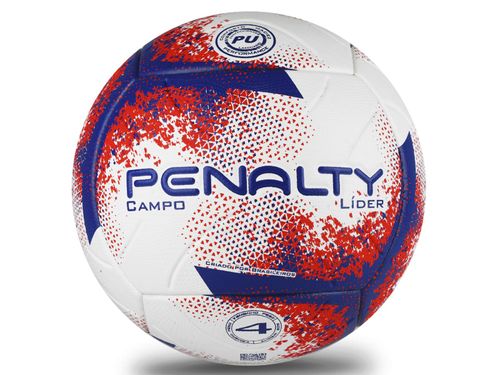 BOLA PENALTY CAMPO LIDER N4 521305.1641 BRANCO VERMELHO