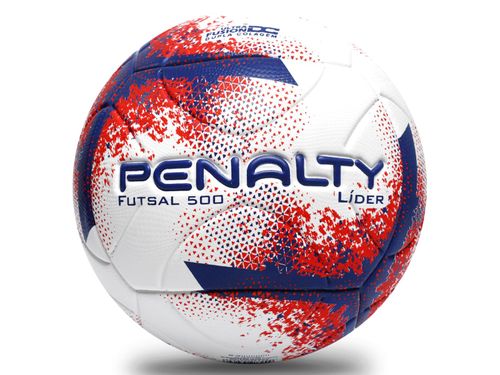 BOLA PENALTY FUTSAL LIDER XXI 521306.1641 BRANCO VERMELHO