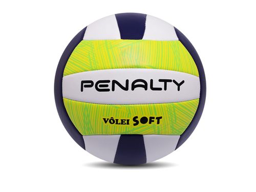 BOLA PENALTY VOLEI SOFT 510713.1540 BRANCO AMARELO