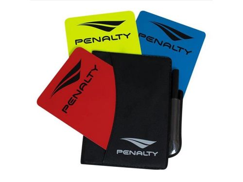 CARTAO PENALTY ARBITRO 6754562750 AMARELO VERMELHO
