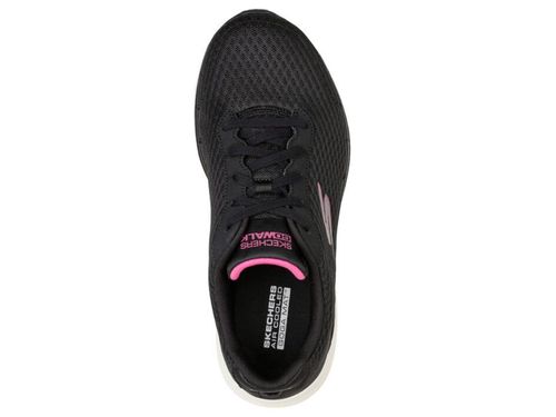 TENIS SKECHERS GO WALK 6 124514/BKHP PRETO BRANCO