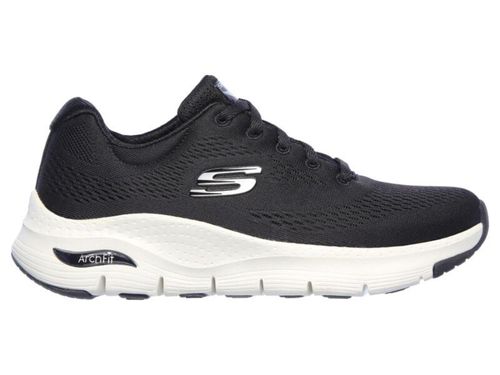 TENIS SKECHERS ARCH FIT BIG APPEAL 149057/BKW PRETO BRANCO