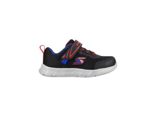TENIS SKECHERS COMFY FLEX 407305N/BKRB PRETO VERMELHO