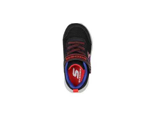 TENIS SKECHERS COMFY FLEX 407305N/BKRB PRETO VERMELHO