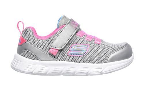 TENIS SKECHERS COMFY FLEX MOVING ON 302107N/SLHP CINZA ROSA