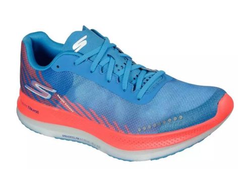 TENIS SKECHERS GO RUN RAZOR 172004/BLCL AZUL CORAL