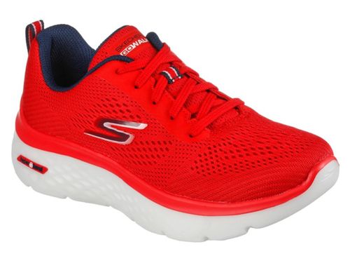 TENIS SKECHERS GO WALK HYPER BURST SPACE 124578/RDNV VERMEL