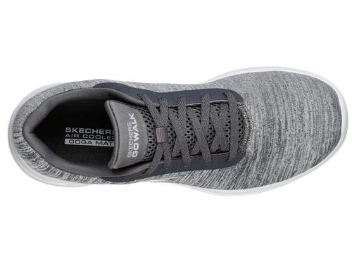 TENIS SKECHERS GO WALK JOY 15633/CHAR CINZA BRANCO