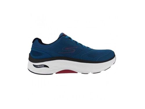 TENIS SKECHERS MAX CUSHIONING 220336/BLMT AZUL BRANCO