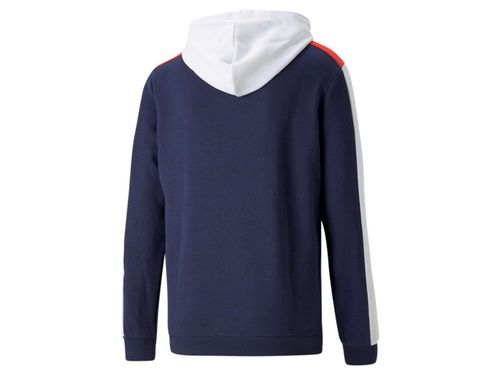 CASACO PUMA ESS+ BLOCK 847428-06 AZUL BRANCO