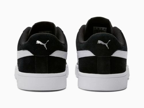 TENIS PUMA SMASH V2 367147.01 PRETO BRANCO