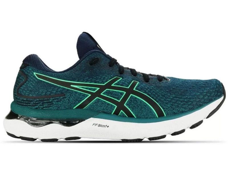 Tenis store asics verdes