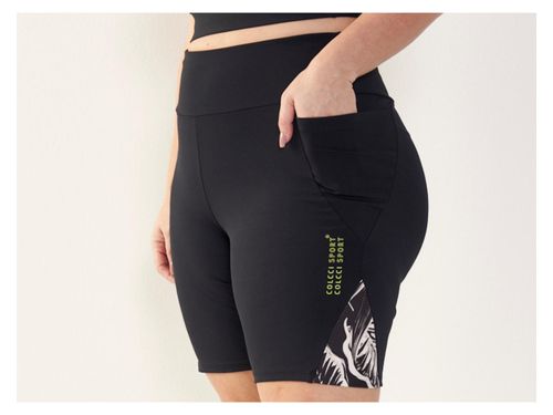 BERMUDA COLCCI DETALHE ESTAMPADO 45700244.VC657 PRETO