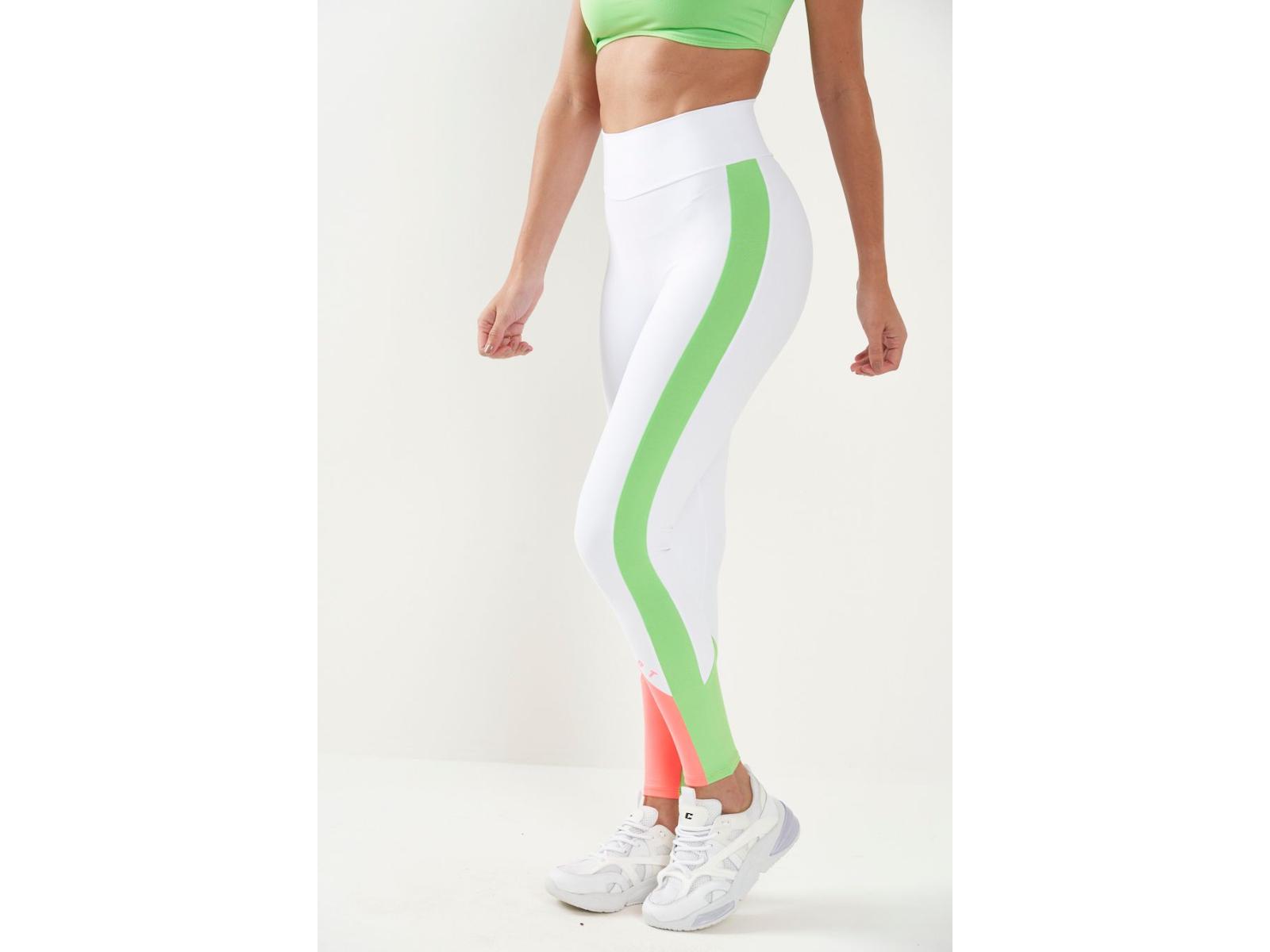 Calça legging verde ervilha Colcci