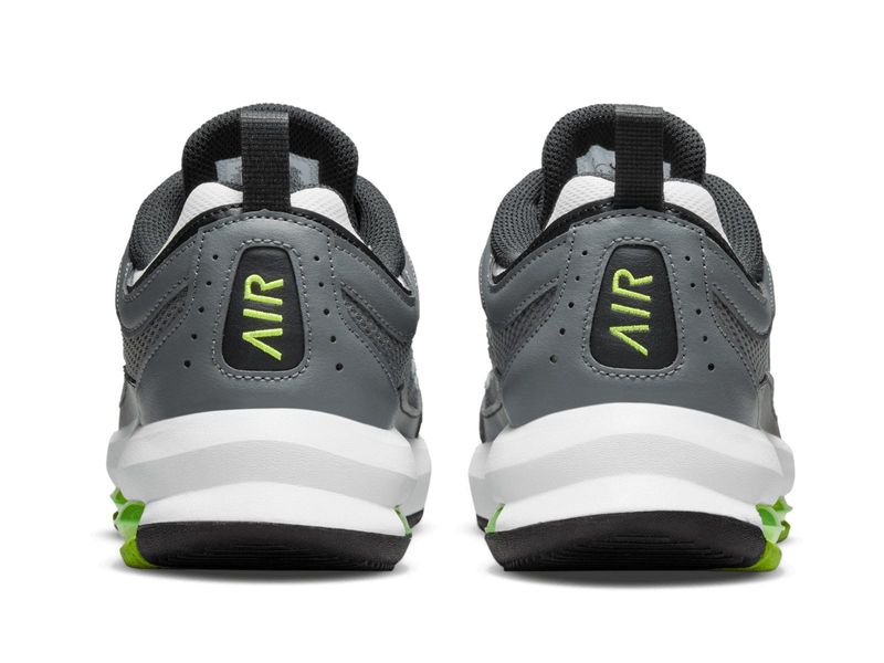 Tenis nike hot sale cinza e verde