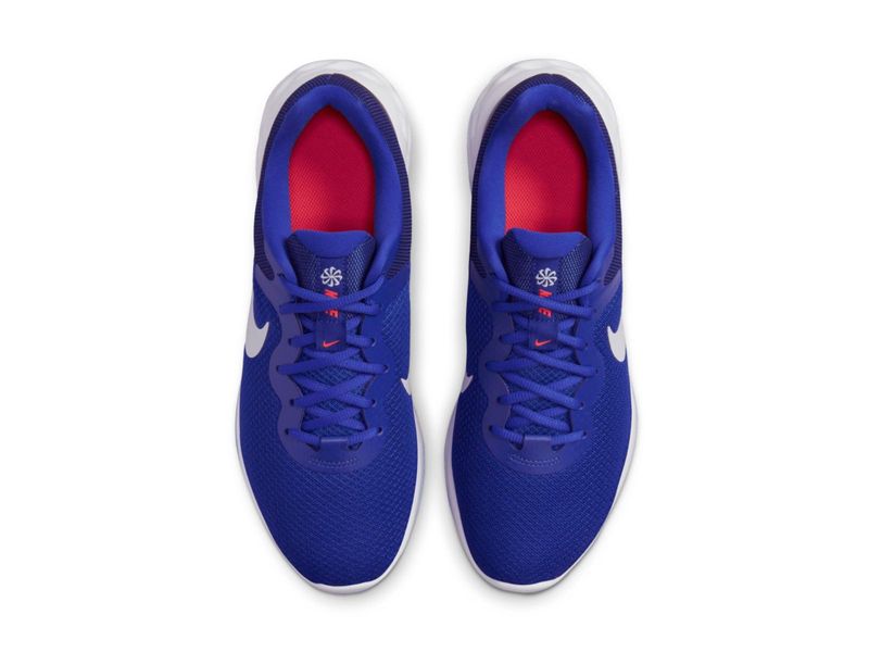 TENIS NIKE REVOLUTION 6 DC3728 402 AZUL CINZA