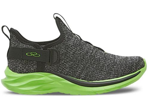 TENIS OLYMPIKUS MANEIRO KIDS 43766942 PRETO VERDE