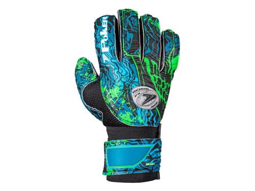 LUVA POKER MULTITERRENO SKULL 01026APAVC AZUL PRETO