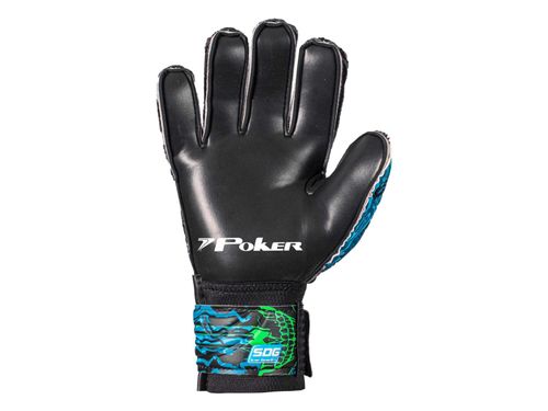 LUVA POKER MULTITERRENO SKULL 01026APAVC AZUL PRETO