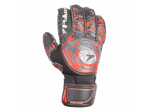 LUVA POKER SEMI PROFISSIONAL EVOLUTION 01989PV PRETO VERMELH