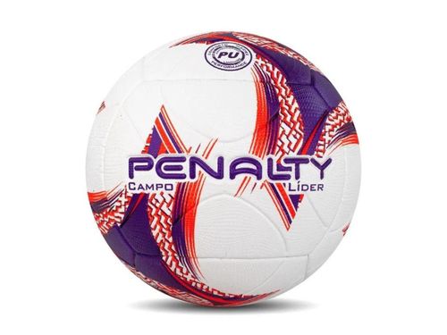 BOLA PENALTY CAMPO LIDER XXIII 521338.1239 BRANCO ROXO