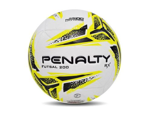 BOLA PENALTY FUTSAL RX 200 XXIII 521343.1810 BRANCO AMARELO