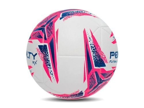 BOLA PENALTY FUTSAL RX 500 XXIII 521342.1565 BRANCO ROSA