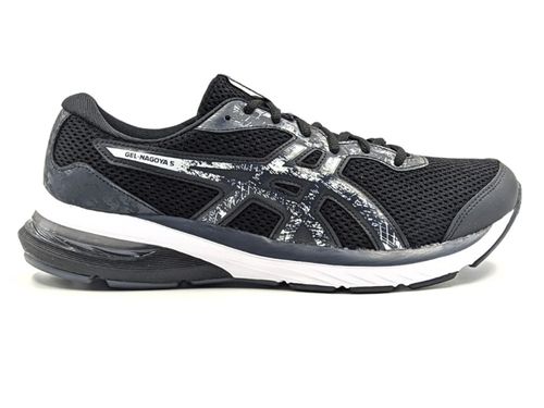 TENIS ASICS GEL NAGOYA 5 1011B713.001 PRETO CINZA