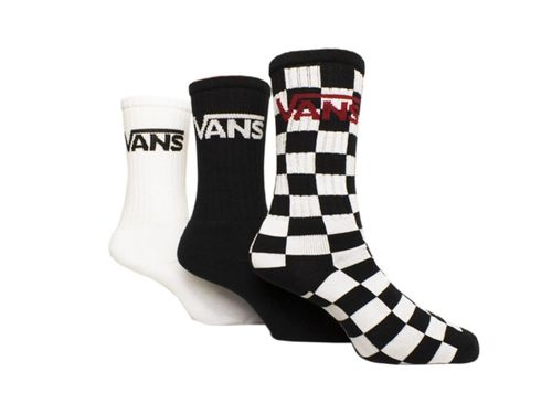 MEIA VANS CREW C/3 VN000XSE95YCASA SORTIDO