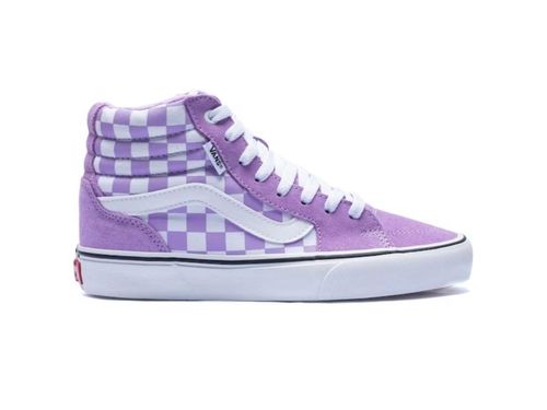 TENIS VANS FILMORE HI VN0A5KY6CPTCASA ROSA XADREZ