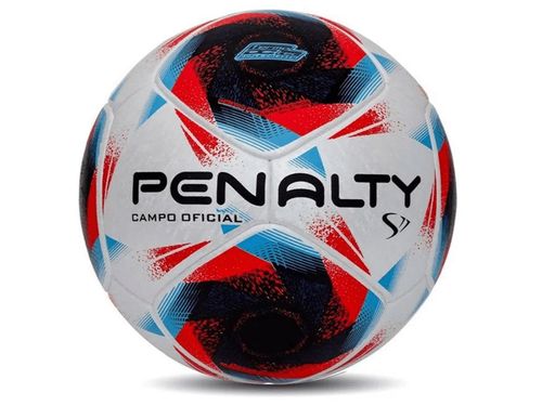 BOLA PENALTY CAMPO S11 R1 XXIII 541634.1610 BRANCO VERMELHO