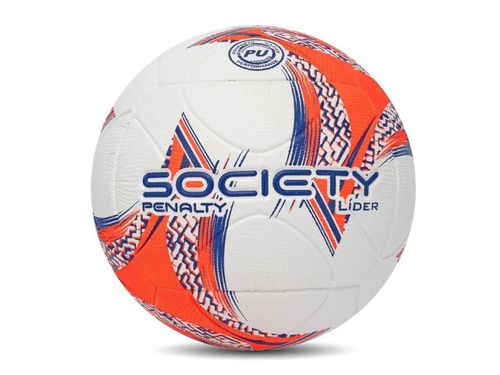 BOLA PENALTY SOCIETY LIDER XXIII 521339.1960 BRANCO LARANJA