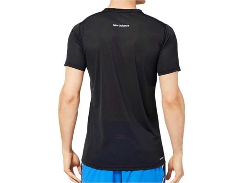 CAMISETA NEW BALANCE ACCELERATE 1115865 MT23222B.BK PRETO