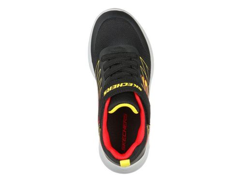 TENIS SKECHERS MICROSPEC 403770L/BKRD PRETO VERMELHO