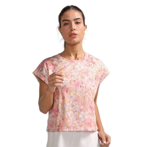 CAMISETA FILA HONEY TOUCH F12AT504008.1398 ROSA ESTAMPADO