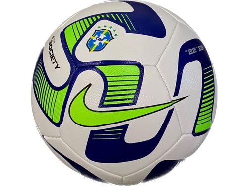 BOLA NIKE PITCH DV0771-101 BRANCO AZUL VERDE