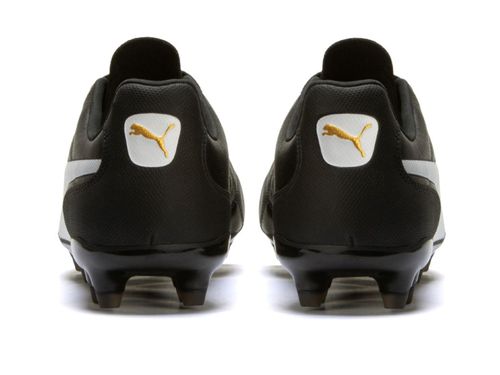 CHUTEIRA PUMA KING FG 106455.01 PRETO BRANCO