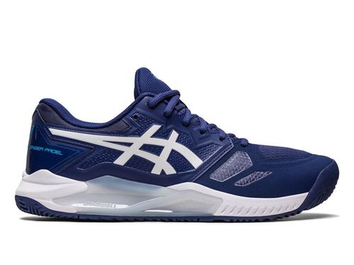 TENIS ASICS GEL CHALLENGER 13 PADEL 1041A315.402 AZUL BRANCO