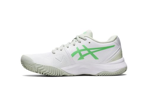 TENIS ASICS GEL CHALLENGER 13 PADEL 1042A205.101 BRANCO VERD