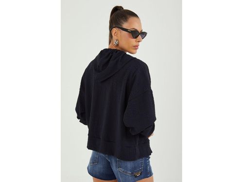 JAQUETA COLCCI JACQUARD 325700189.0050 PRETO