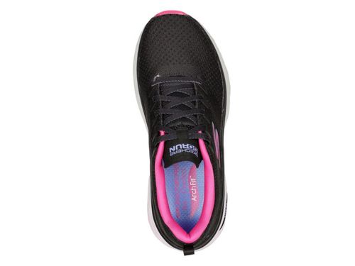 TENIS SKECHERS MAX CUSHIONING ARCH FIT 128308/BKPK PRETO ROS