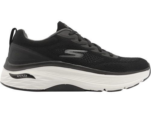 TENIS SKECHERS MAX CUSHIONING ARCH FIT 220339/BLK PRETO BCO