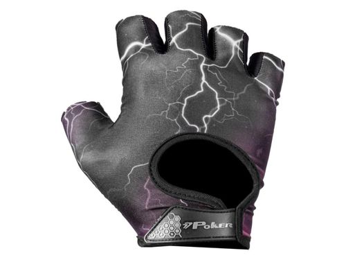 LUVA POKER MUSCULAÇÃO SLIM CYCLONE 01939PRP PRETO