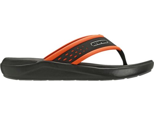 CHINELO OLYMPIKUS CASUAL IBIZA 54027730 PRETO LARANJA
