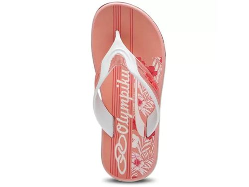 CHINELO OLYMPIKUS DEDO SYDNEY 54033733 BRANCO LARANJA ROYAL