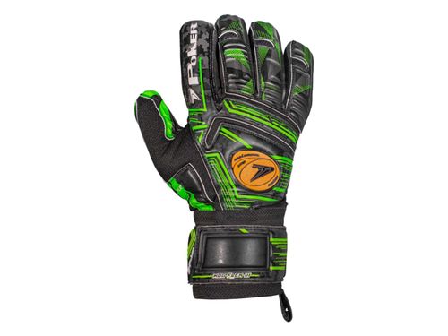LUVA POKER HUG FLEX III 01023PPVC PRETO VERDE