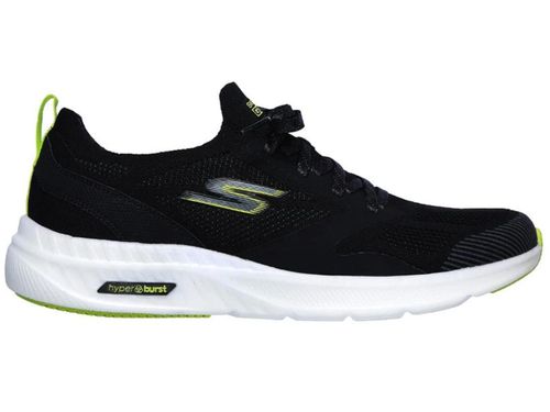 TENIS SKECHERS GO RUN HYPER BURST 220045/BKWL PRETO LIMA