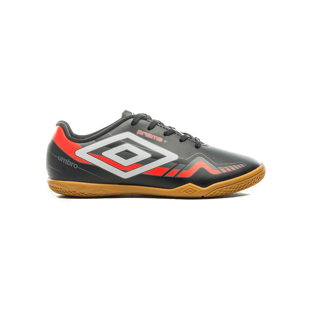 TENIS UMBRO FUTSAL PRISMA JR U07FB00147.120 PRETO BRANCO