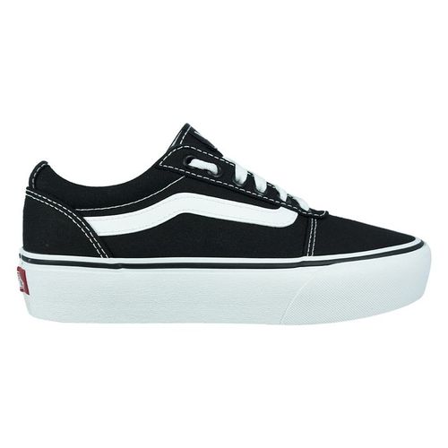 TENIS VANS WARD PLATFORM VN0A3TLC187CASA PRETO BRANCO